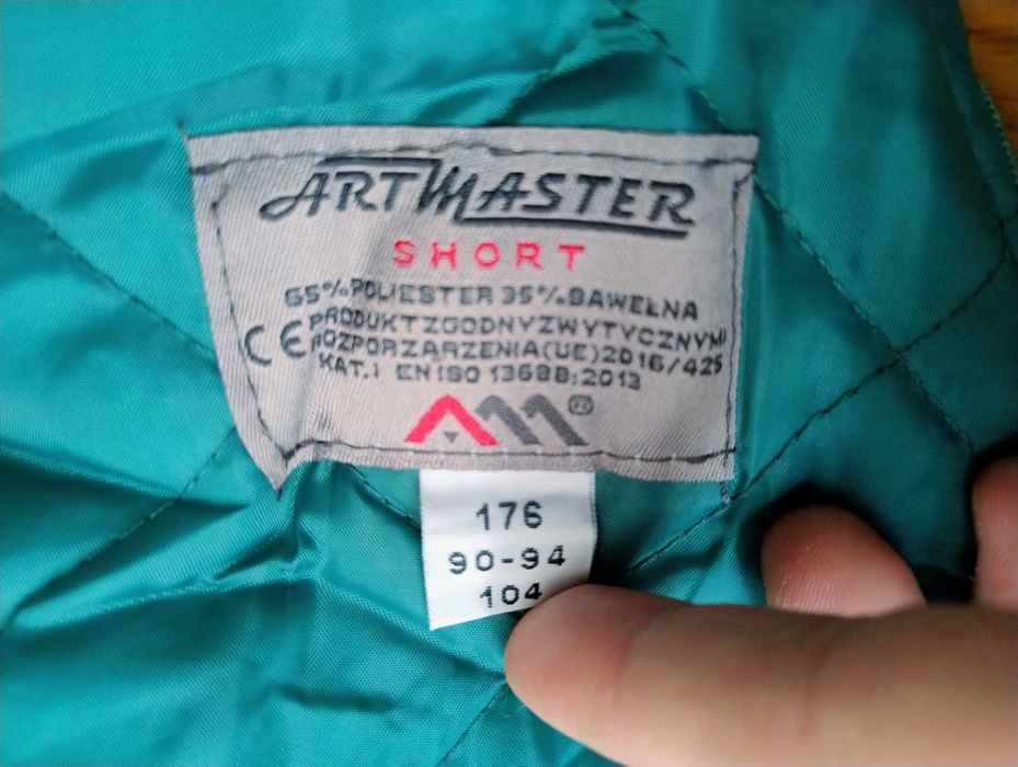 NOWE Spodnie robocze ocieplane zimowe Ogrodniczki Zielone ArtMaster