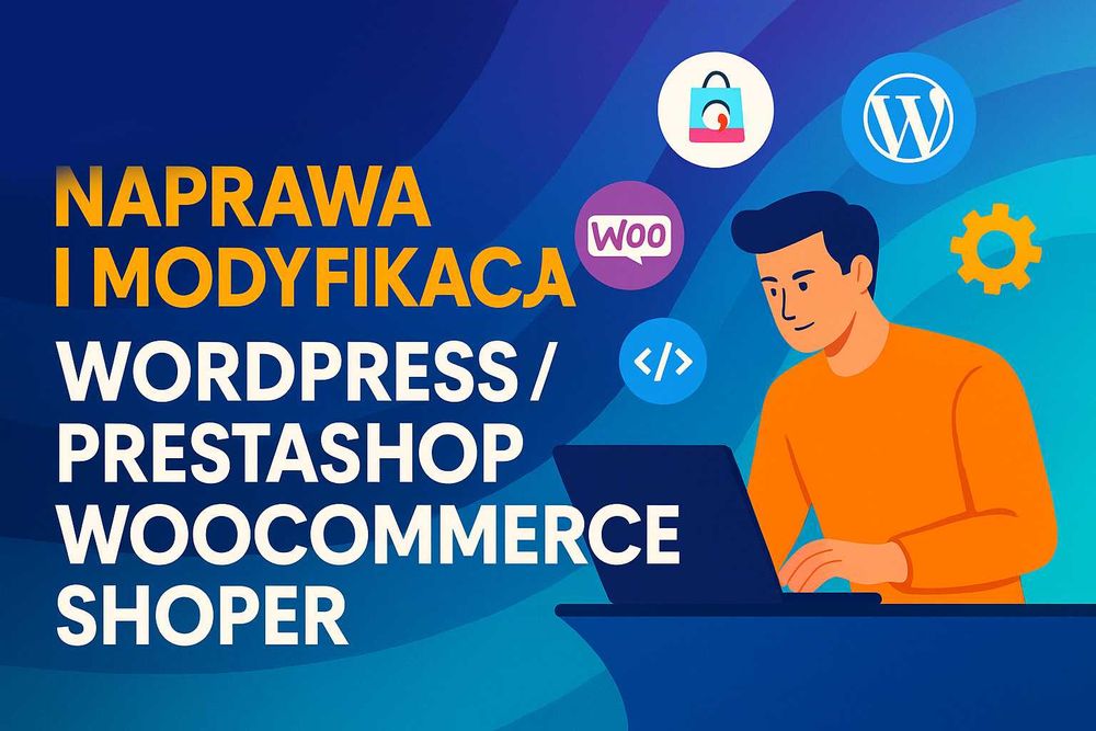 Naprawa i modyfikacja Wordpress / Prestashop / Woocommerce / Shoper