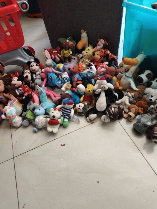 Coleção de peluches