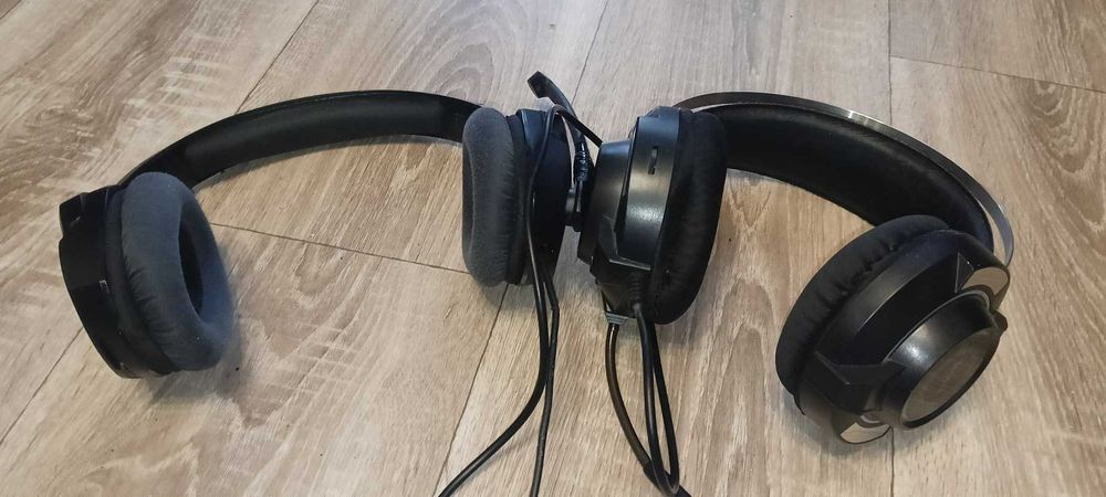 Гарнітура ігрова Навушники HyperX Cloud Stinger HX-HSCS-BK, Hoco ESD06