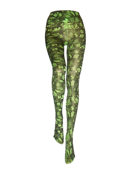 Rajstopy Rodebjer Techno/Green