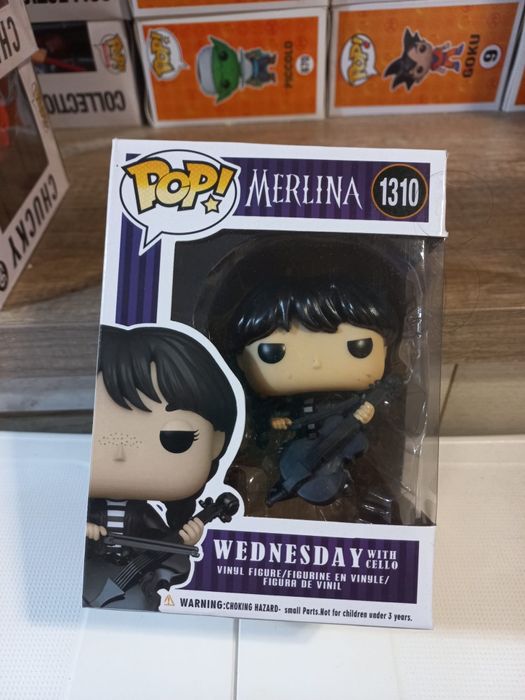 Merlina wednesday figura nova em caixa