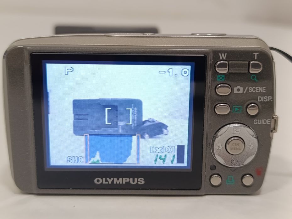 Aparat cyfrowy OLYMPUS mju DIGITAL 600 6mpx vintage retro CCD jak NOWY