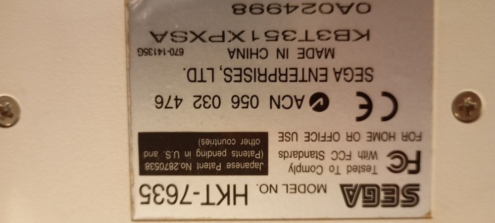 Teclado para Dreamcast