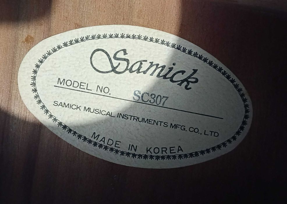 Guitarra Samick SC307 MADE IN KOREA