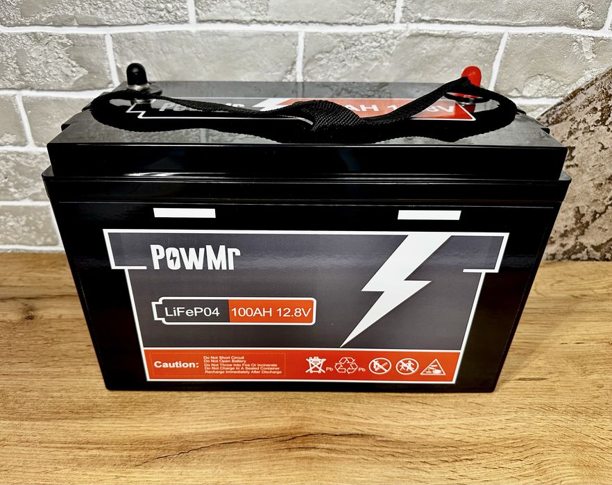 Швидка відправка! Акумулятор lifepo4 12v 100ah PowMr