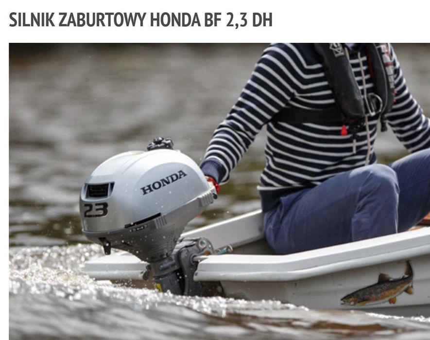 NOWY Silnik Honda Marine BF 2,3 DH zaburtowy łodzi o wysokości 50 cm