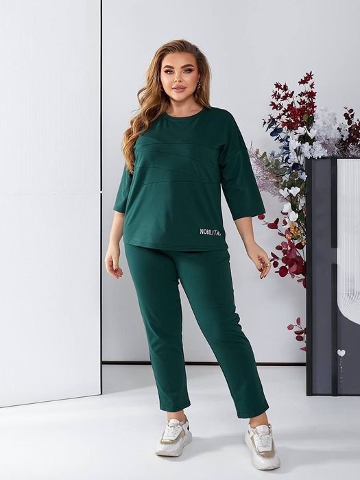 Женский спортивний летний костюм двунитка.  42-60р.