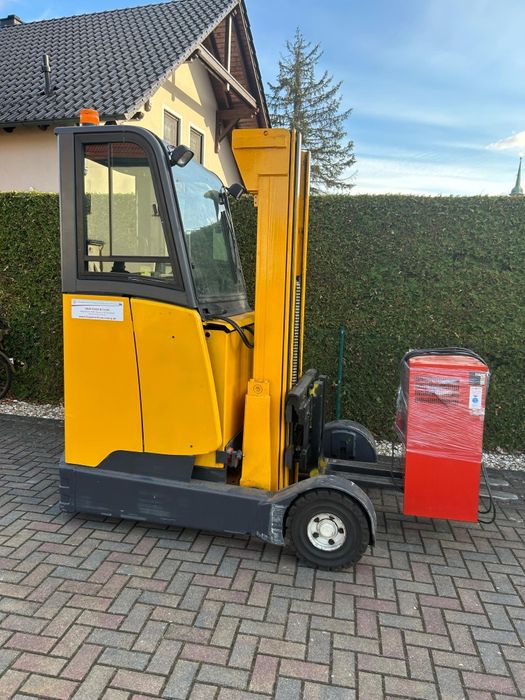 Jungheinrich ETVC 16 przesuw boczny wózek widłowy wysokiego składu