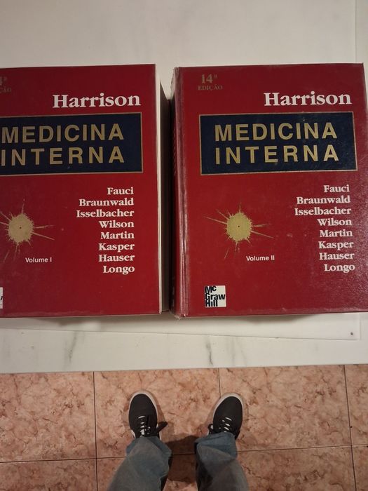 Livros Medicina Interna Harrison - 2 volumes