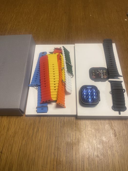 Applewatch ultra 2 perfekcyjny +dodatki