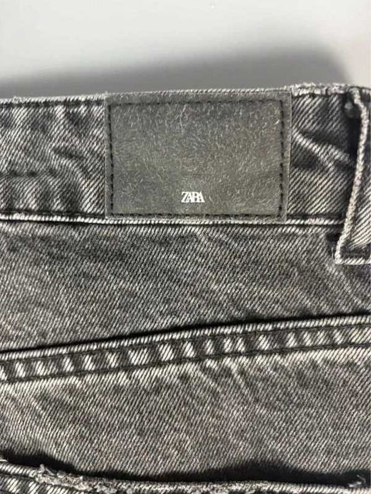 Zara Jeansy Wide Leg Baggy Szare Sprane Y2K 36 S