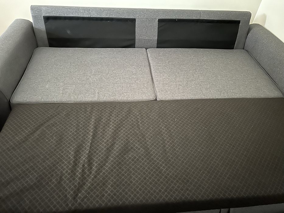 Sofa-cama 3 lugares como novo