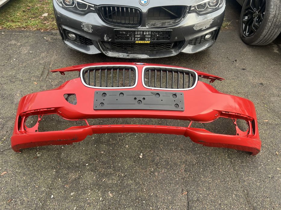 Бампер передній бмв ф30 2014р bmw f30