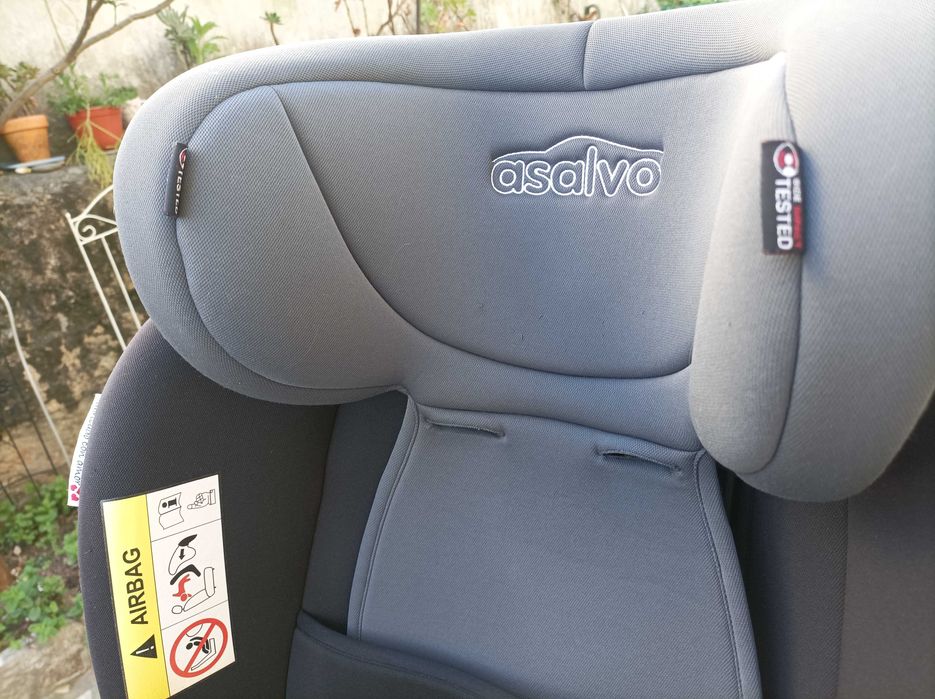 Cadeira Auto Asalvo CIRFIX | Grupo 0/ 1/ 2 /3 | Isofix De 0 a 36 Kg | assento com rotação |
