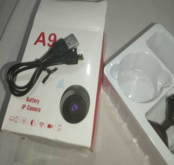 Крутая видеокамера WiFi HD 360, A9 камера подключение к роутеру - отличное видео и аудио