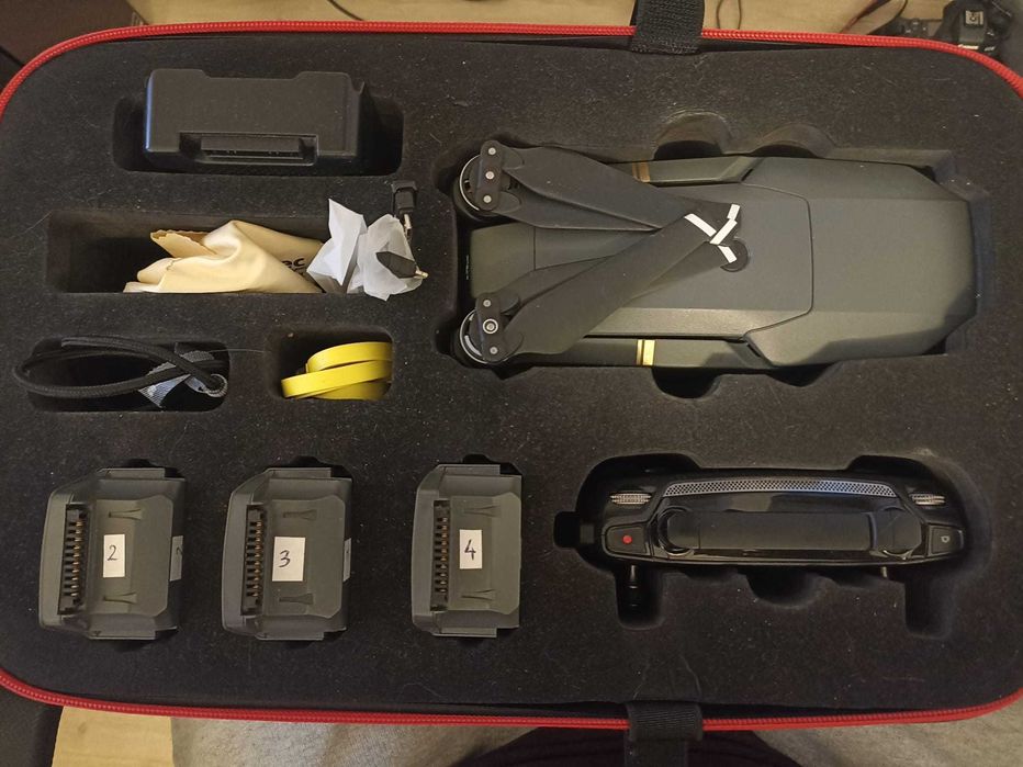 DJI Mavic Pro Fly More Combo + plecak + 4 pakiety baterii