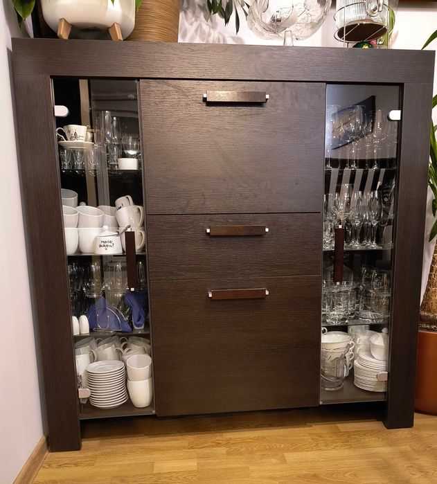 Meble: komoda + szarka rtv