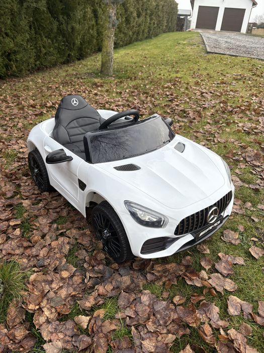 Auto na akumulator dla dzieci Mercedes GT 12V pilot EVA LED