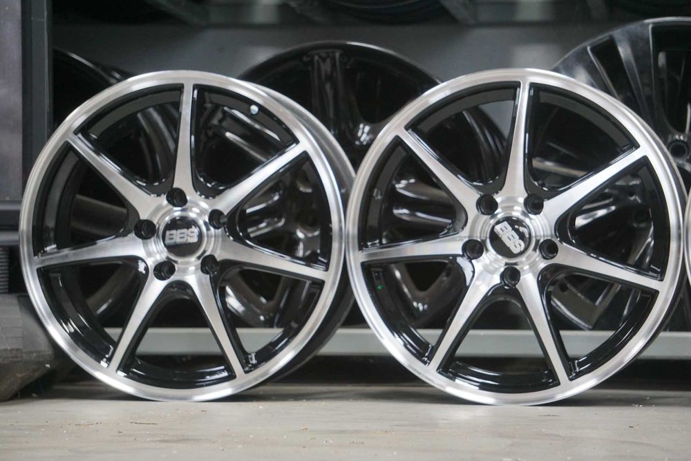 Alufelgi CMA 5x112 7Jx17 et42 cb66,6 pierscien na 57,1, czarne i CNC