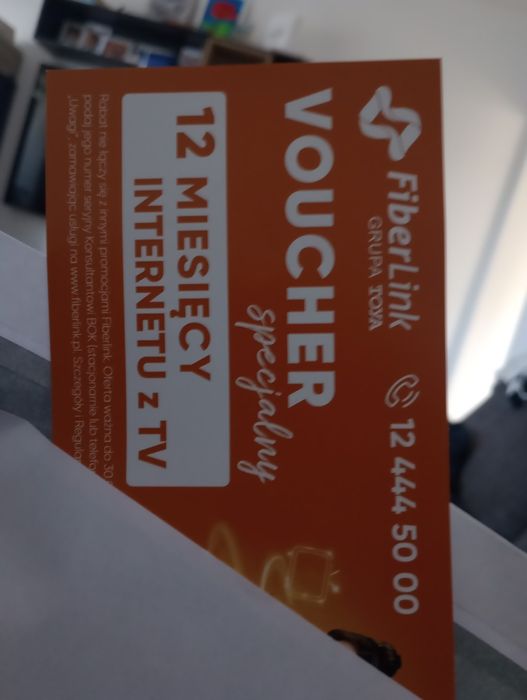 Voucher internet z tv Fiberlink