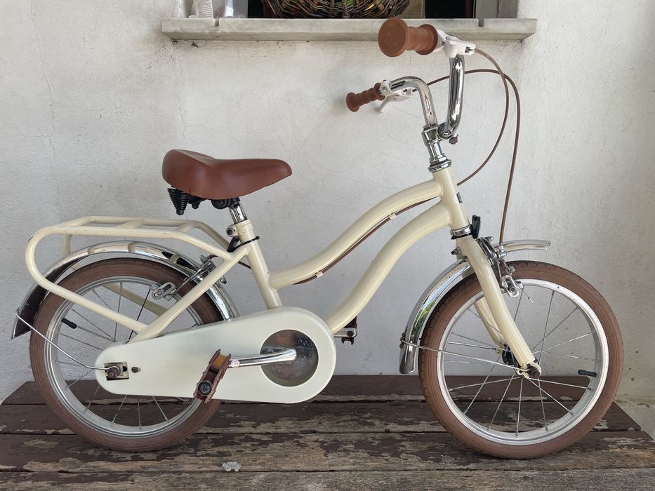 Bicicleta 16" Vintage Bege Toimsa