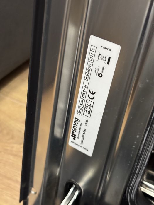 Вбудована парова духовка Smeg SC45VNE2 | Ідеальний стан