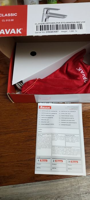 Зміщувач для умивальника Ravak CL 012.00