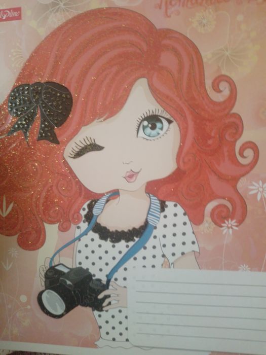 Тетради школьные для девочки (набор)