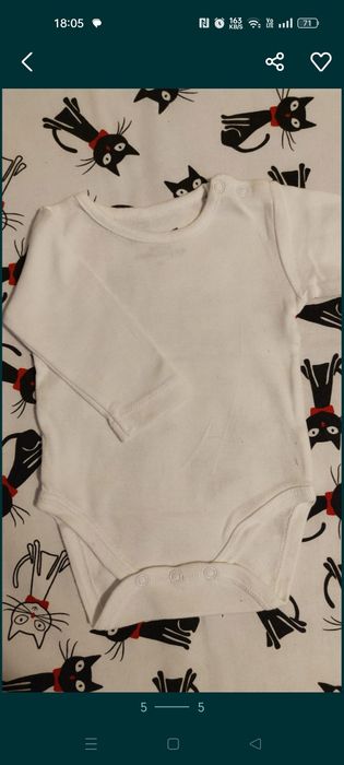 Osiem  bodziakow dla niemowlaka rozmiar 62 H&M,Pepco,5 10 15