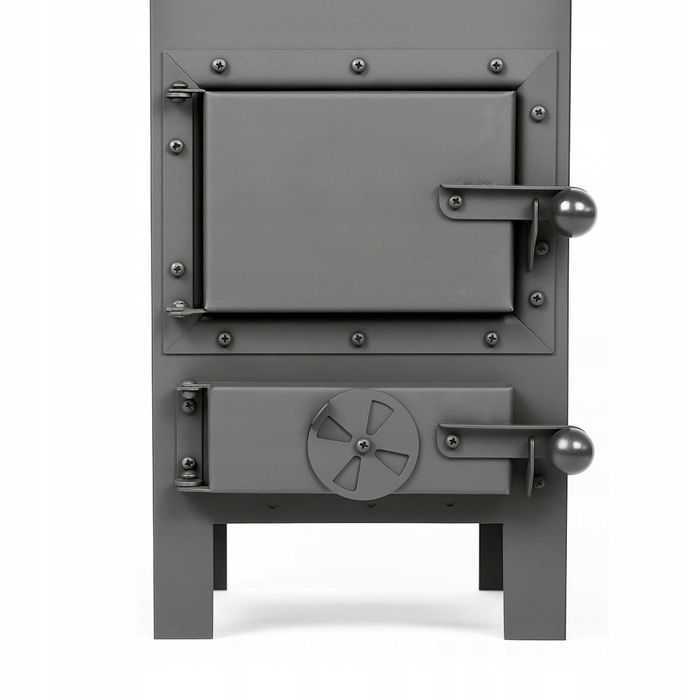 PIEC PIECYK KOZA szamotowy kominek HERA stalowy polski 8 cegieł