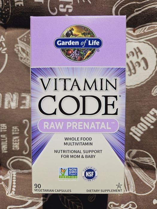 Garden Vitamin Code RAW prenatal вітаміни для вагітних пренатал 90 180