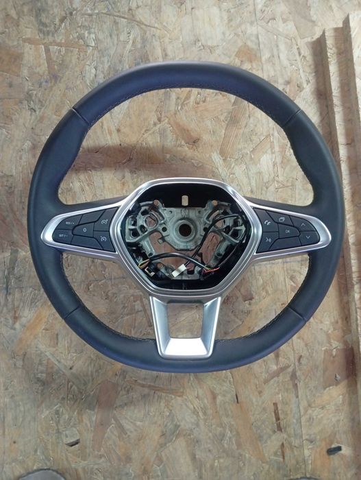 volante pele renault clio v