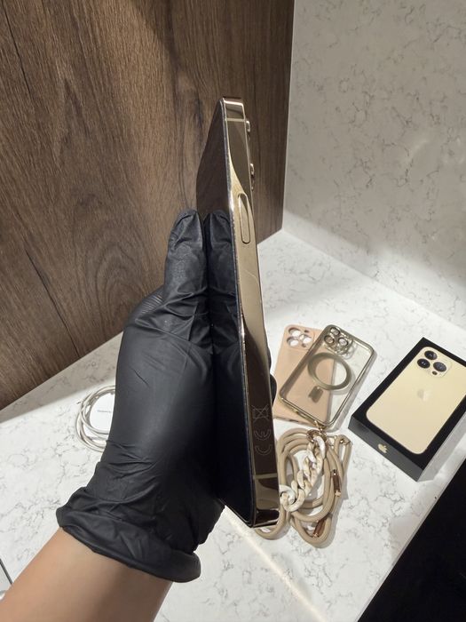 telefon smartfon Apple iPhone 13 pro 128 GB złoty gold MLVC3PM/A