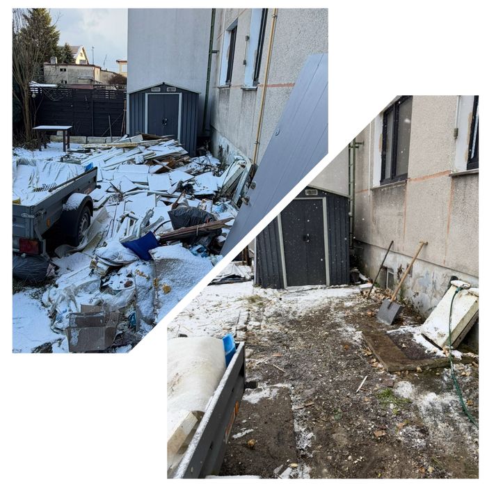 Opróżnianie mieszkań, garaży, piwnic, strychów / transport