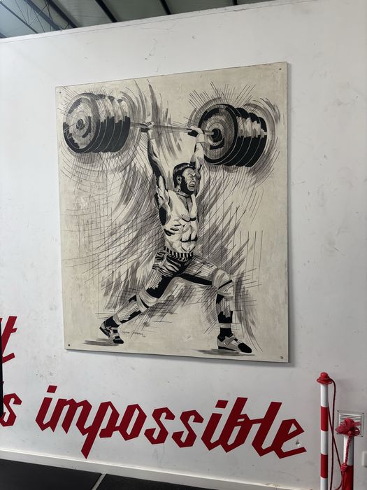 Quadros pintados à mão