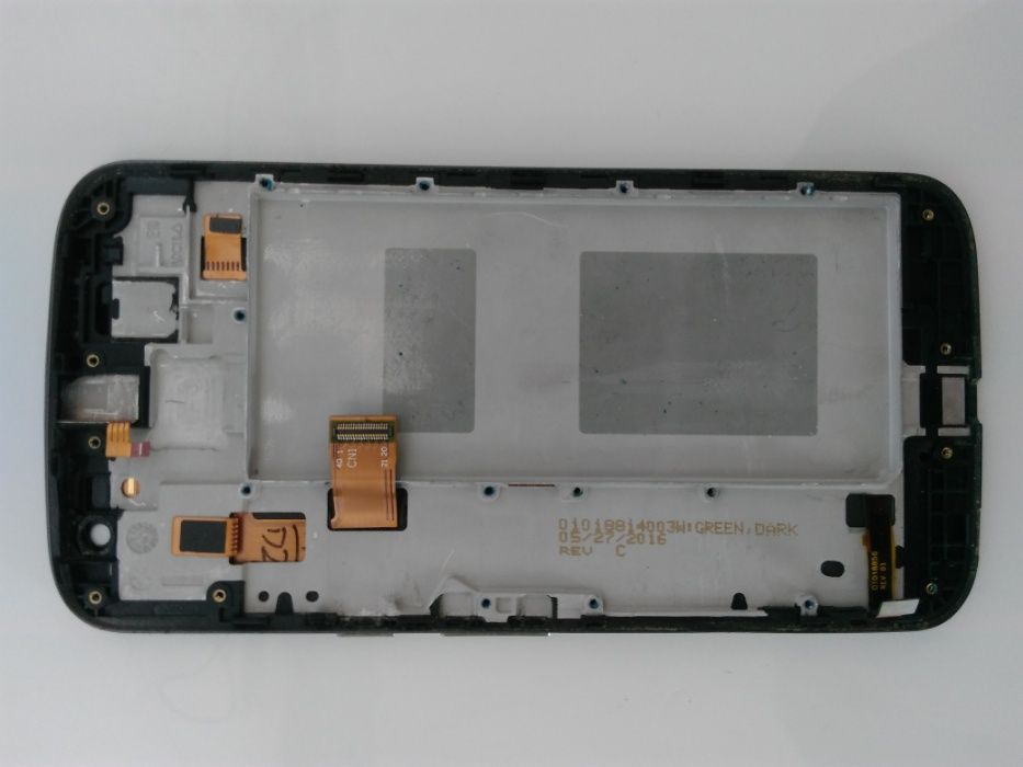 Дисплейный модуль ( тачскрин + экран в сборе) с рамочкой Moto G4 Plus
