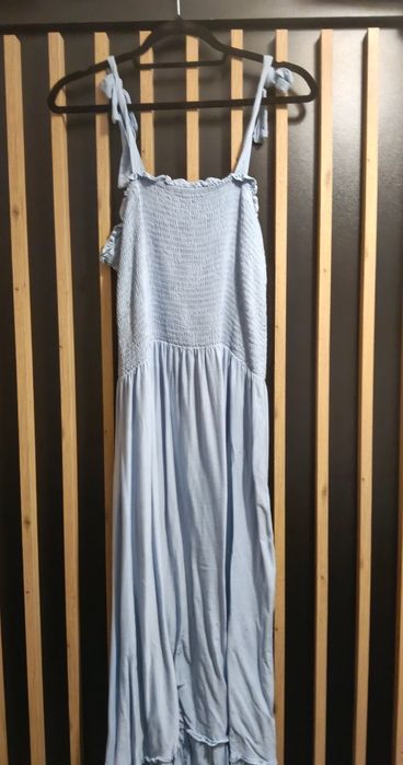 Sukienka maxi, letnia, xxl-4xl, 100% wiskoza