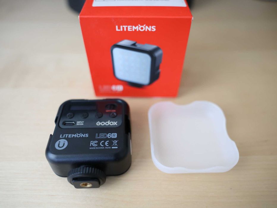 GODOX Litemons LED6R RGB (comprados na Amazon ES a 15-09-2021)