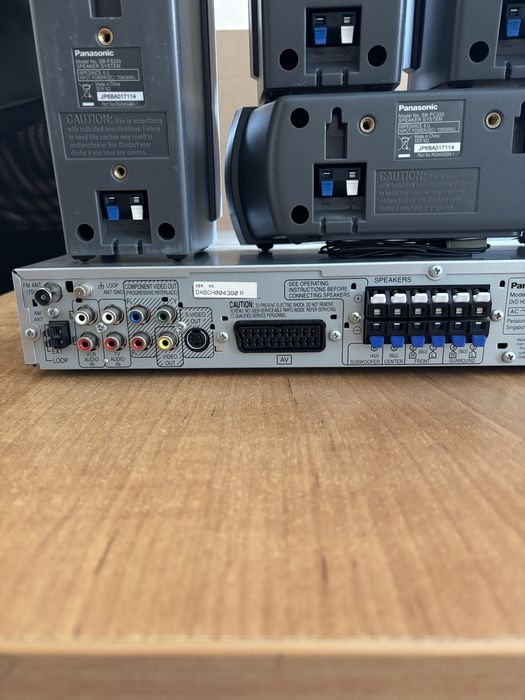 Sprzedam zestaw kina domowego Panasonic SA-HT335