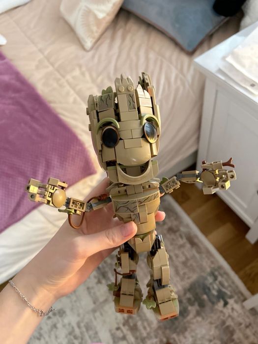 Конструктор Малюк Грут (476 деталей) | Колекційна модель Baby Groot
