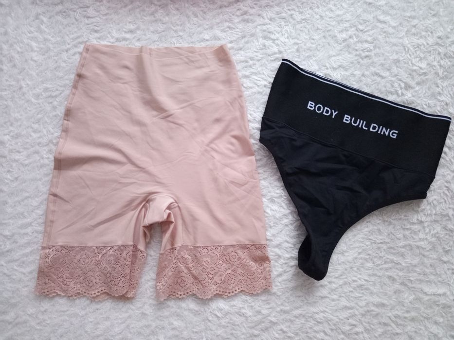 Zestaw wyszczuplające szorty i stringi r.S/M