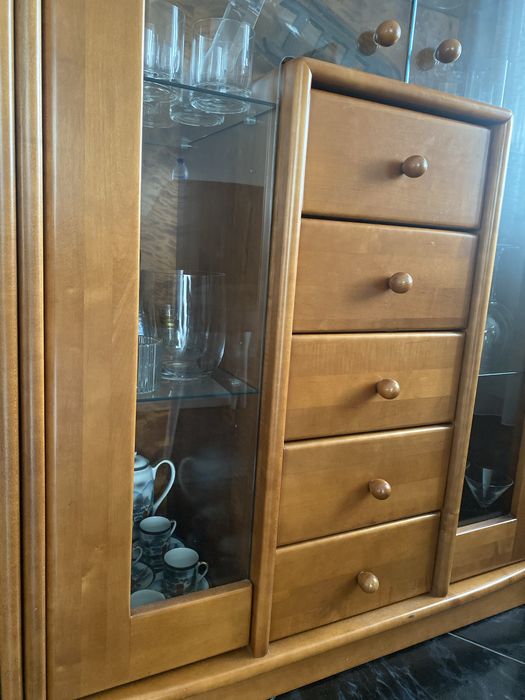 Vitrine de sala de jantar