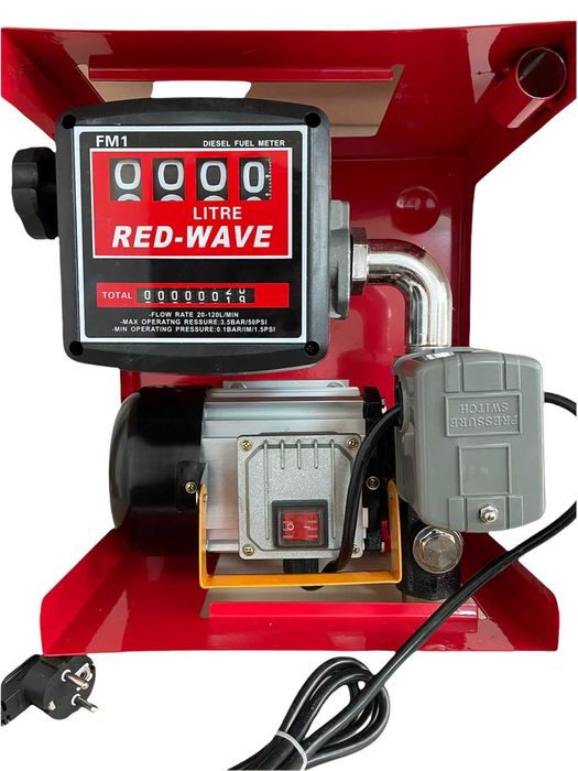 Насос для перекачки дизельного топлива солярки 12 Вольт 55 л/мин