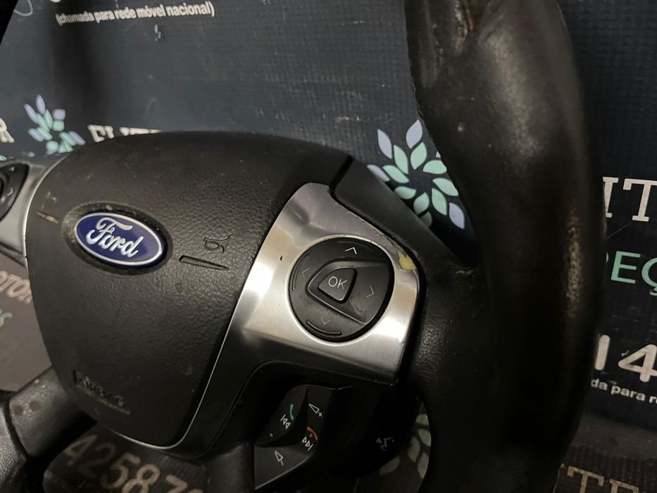 Volante usado pele com airbag FORD C-MAX II