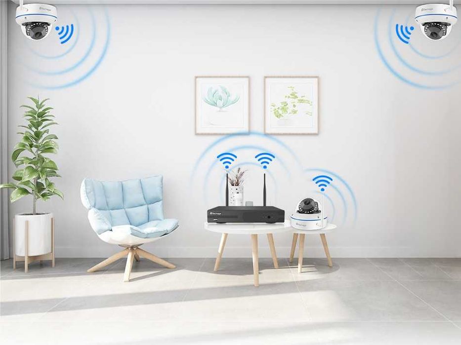 Kit Vídeo Vigilância * 4 Cameras Exteriores * DOME BNC * 1080P