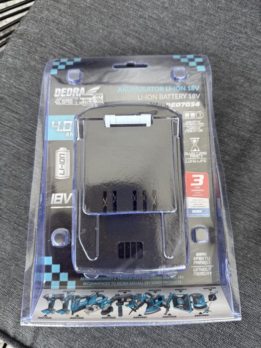 3 nowe akumulatory DEDRA