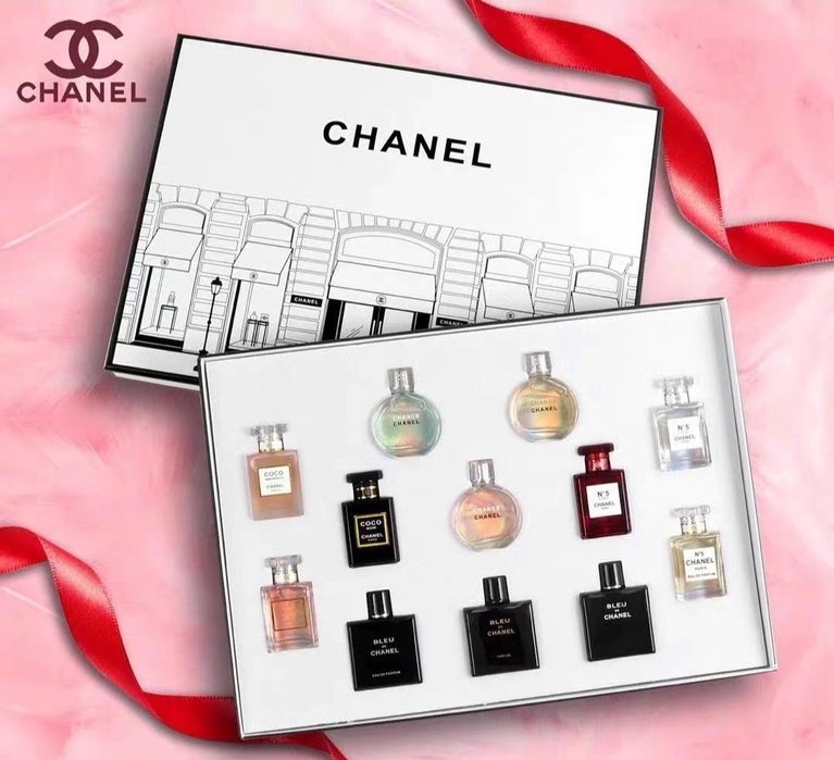 США Набір. Chanel,  Gucci, YSL. 7 різних брендів, оригінальні парфуми