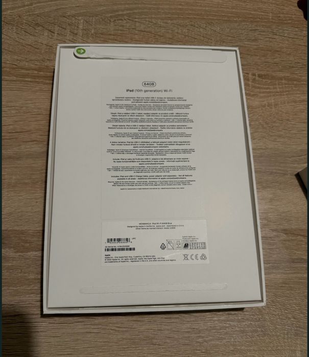 Продам Ipad 10.9” 10gen.2024 64gb