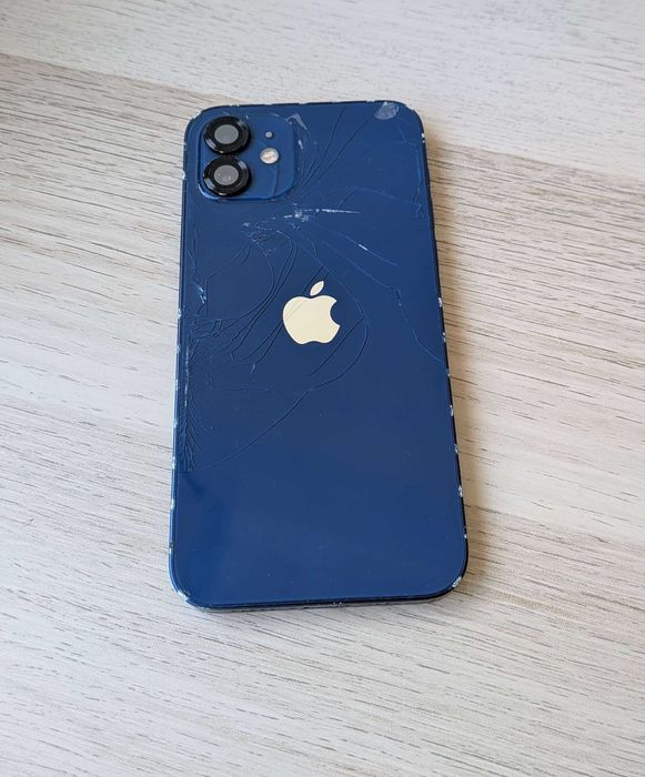 iPhone 12 128GB Funcionando Perfeitamente – Traseira Rachada